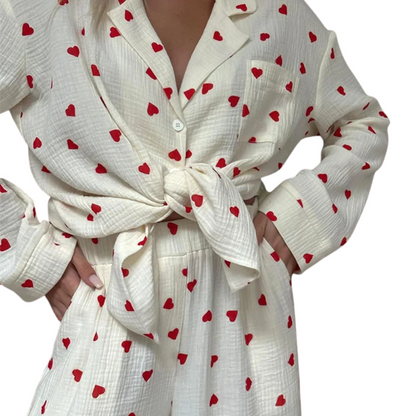The Blush – 100% Muslin Cotton Pajama