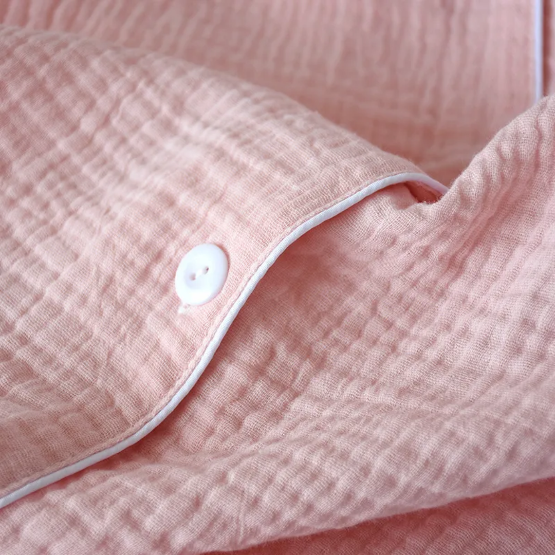 The Long Sleeve - 100% Muslin Cotton Pajama