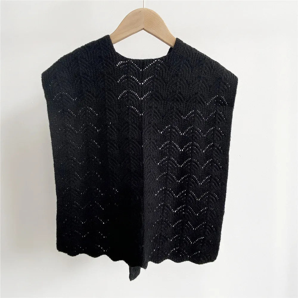 Knitted Autumn Shawl