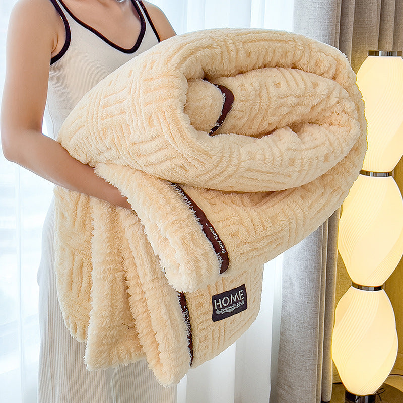 The Fleece Coral Blanket