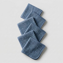 Muslin Cotton Face Towels (6 Pcs)