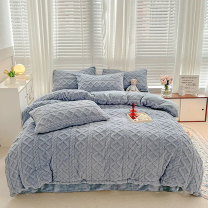 The Fleece 3 Piece Duvet Set