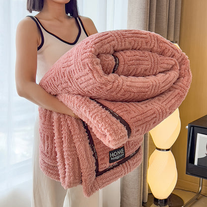 The Fleece Coral Blanket
