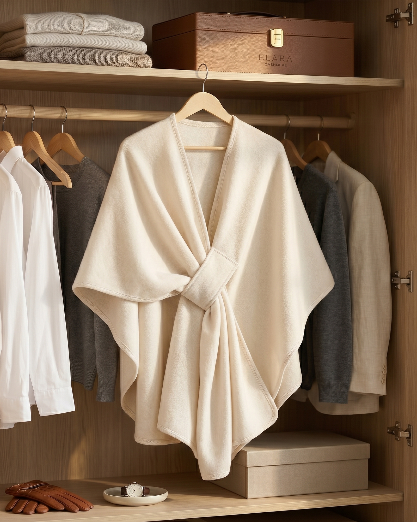 The Fleece Drape Shawl (B1G1)