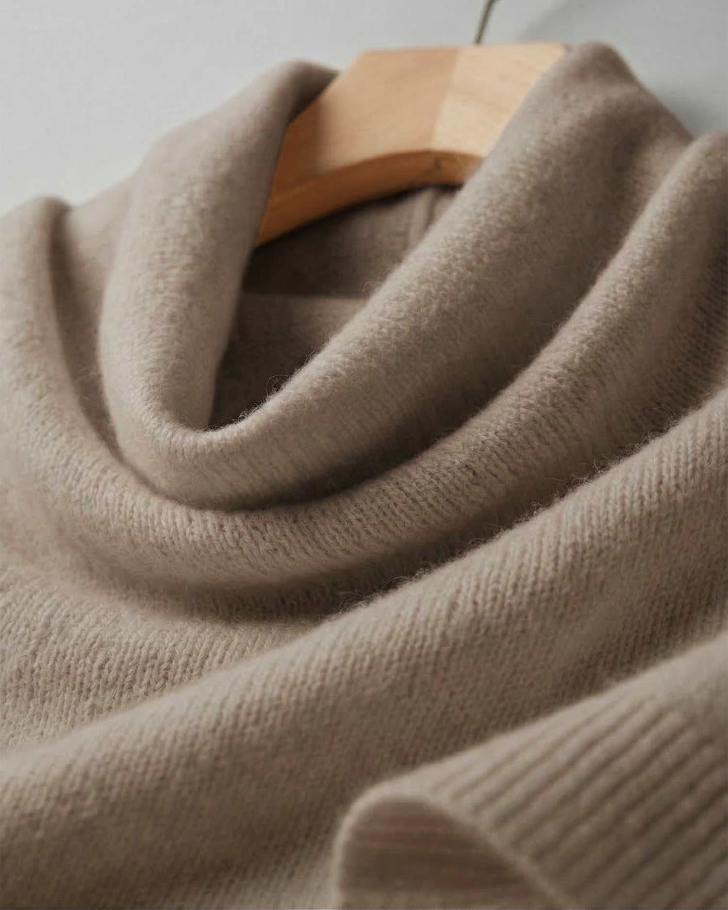 The Knitted Fleece Shawl