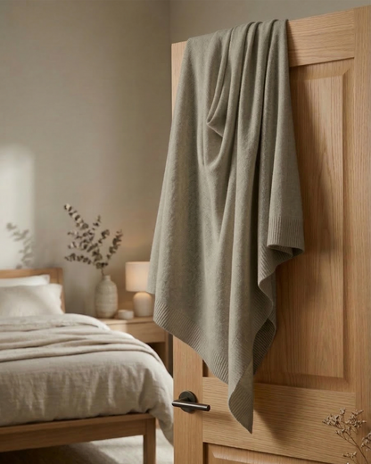 The Knitted Fleece Shawl