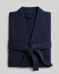 The Four-Seasons Bathrobe - 100% Muslin Cotton