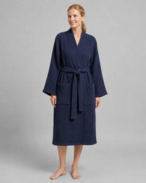 The Four-Seasons Bathrobe - 100% Muslin Cotton