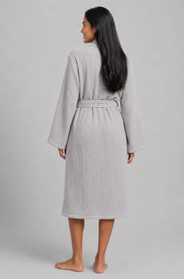 The Four-Seasons Bathrobe - 100% Muslin Cotton