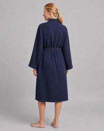 The Four-Seasons Bathrobe - 100% Muslin Cotton