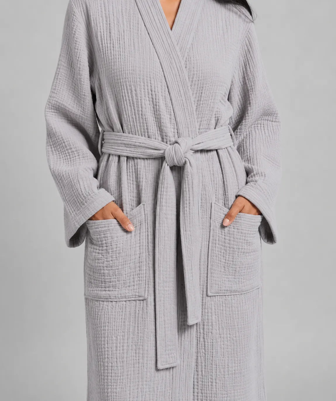 The Four-Seasons Bathrobe - 100% Muslin Cotton