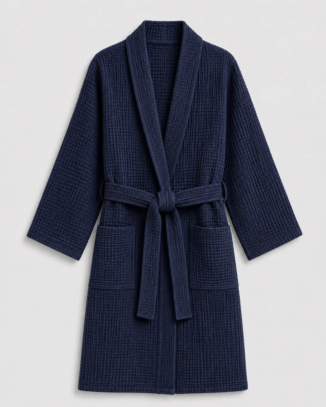 The Four-Seasons Bathrobe - 100% Muslin Cotton