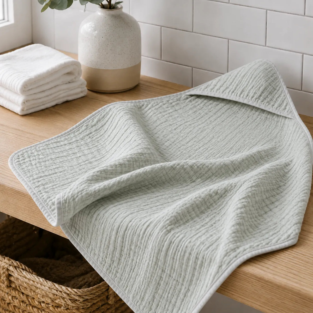 Muslin Hooded Towel