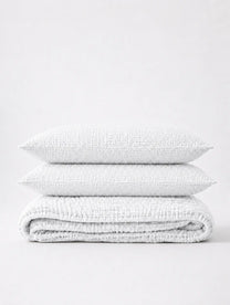 Muslin Cotton Bed Set - 100% Pure Muslin Cotton (2-Pc)