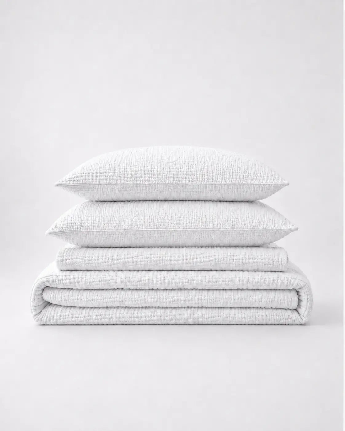 Muslin Cotton Bed Set - 100% Pure Muslin Cotton (4-Pc)