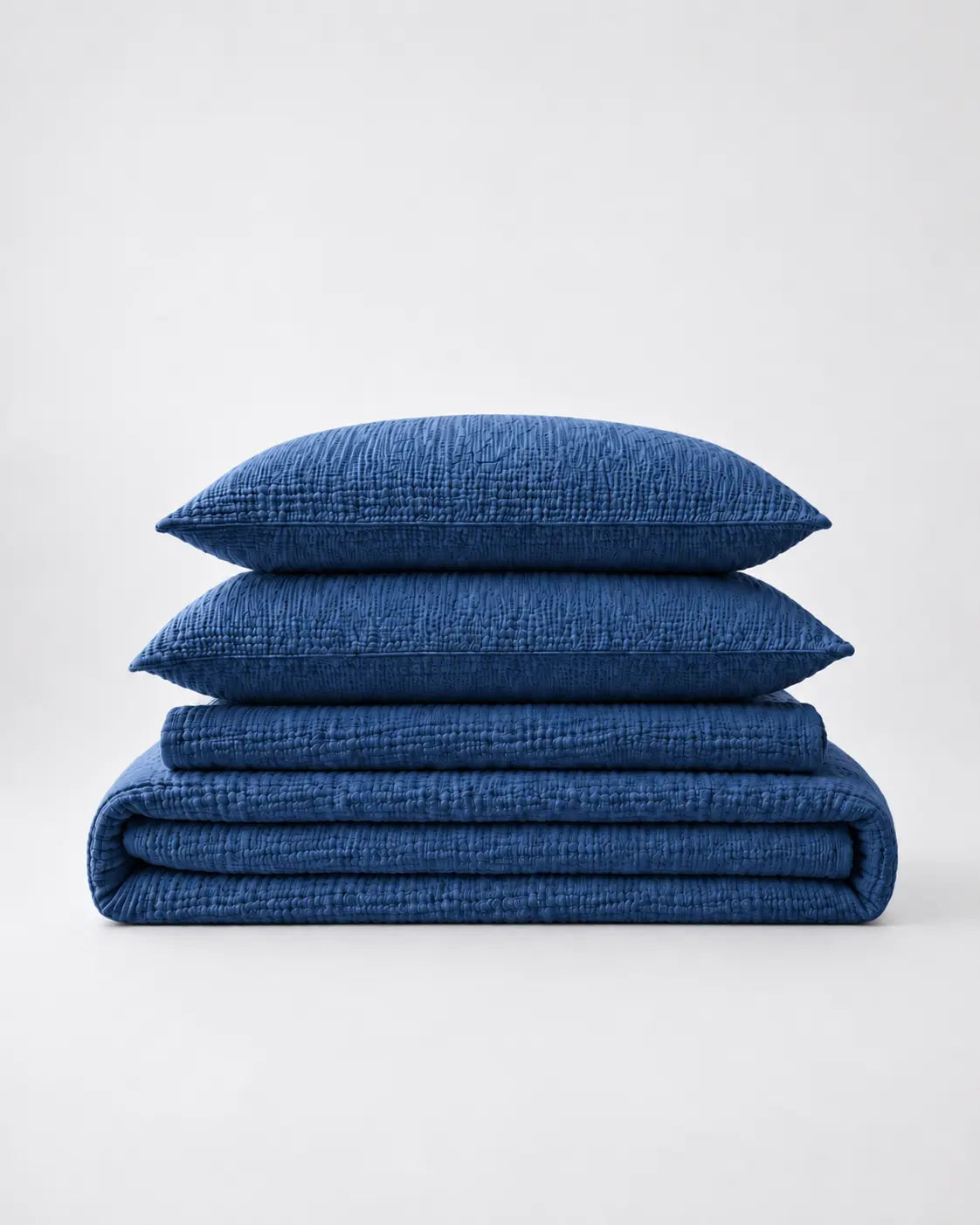 Muslin Cotton Bed Set - 100% Pure Muslin Cotton (4-Pc)