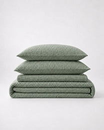Muslin Cotton Bed Set - 100% Pure Muslin Cotton (4-Pc)