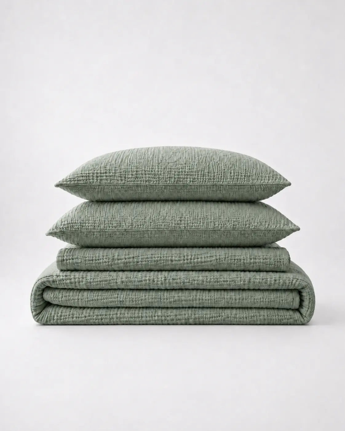 Muslin Cotton Bed Set - 100% Pure Muslin Cotton (4-Pc)