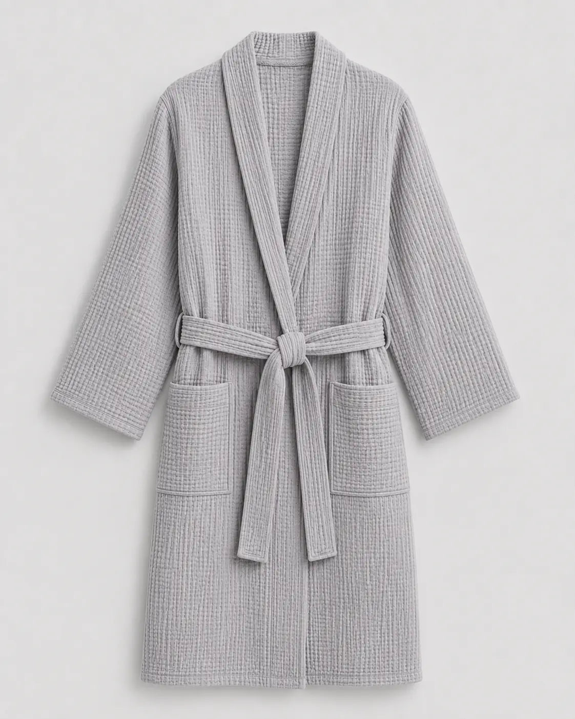 The All-Season Bathrobe - 100% Muslin Cotton