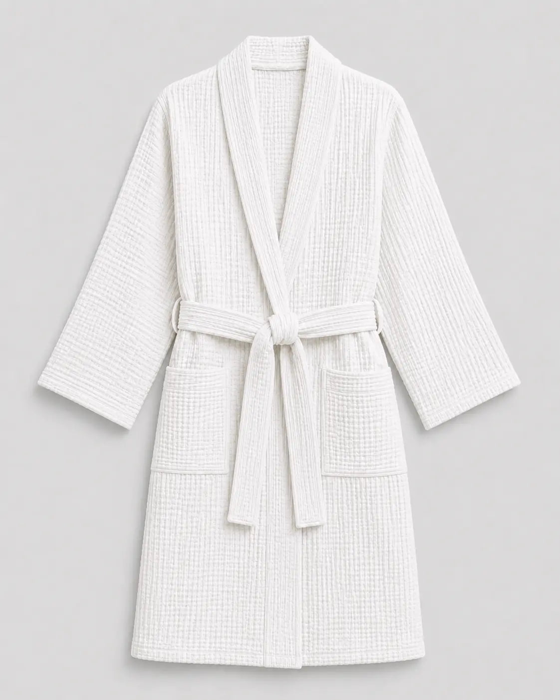 The All-Season Bathrobe - 100% Muslin Cotton