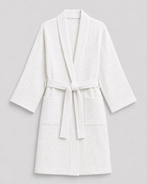 The All-Season Bathrobe - 100% Muslin Cotton