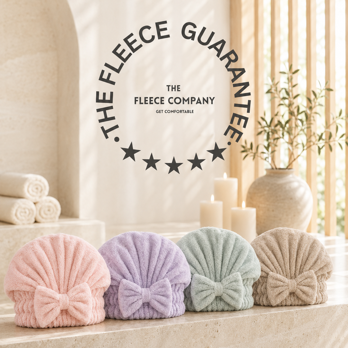 The Fleece Hair Towel Wrap