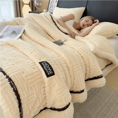 The Fleece Coral Blanket