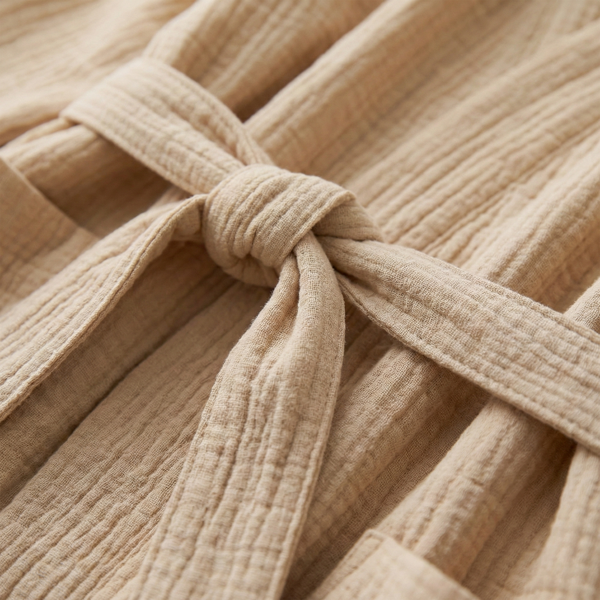 The Four-Seasons Bathrobe - 100% Muslin Cotton