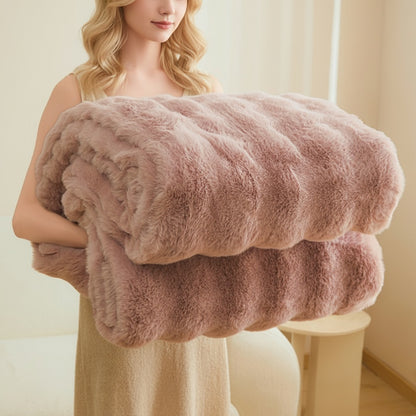 The Fleece Bubble Blanket