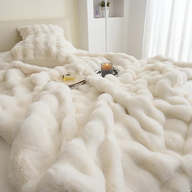 The Fleece Bubble Blanket