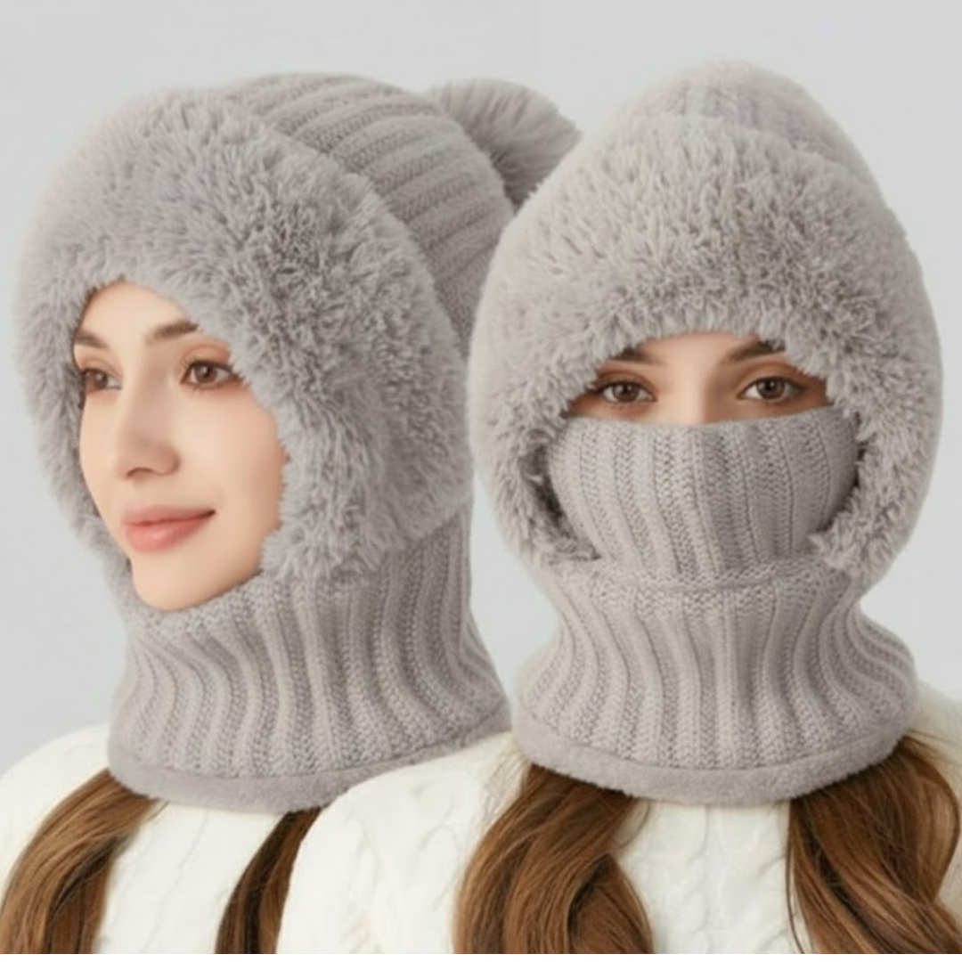 The Knitted Fleece Beanie