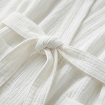 The Four-Seasons Bathrobe - 100% Muslin Cotton