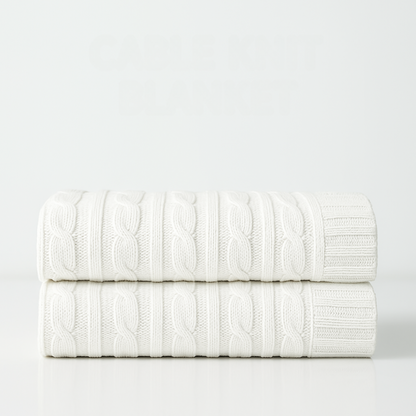 The Knitted Blanket - 100% Cotton
