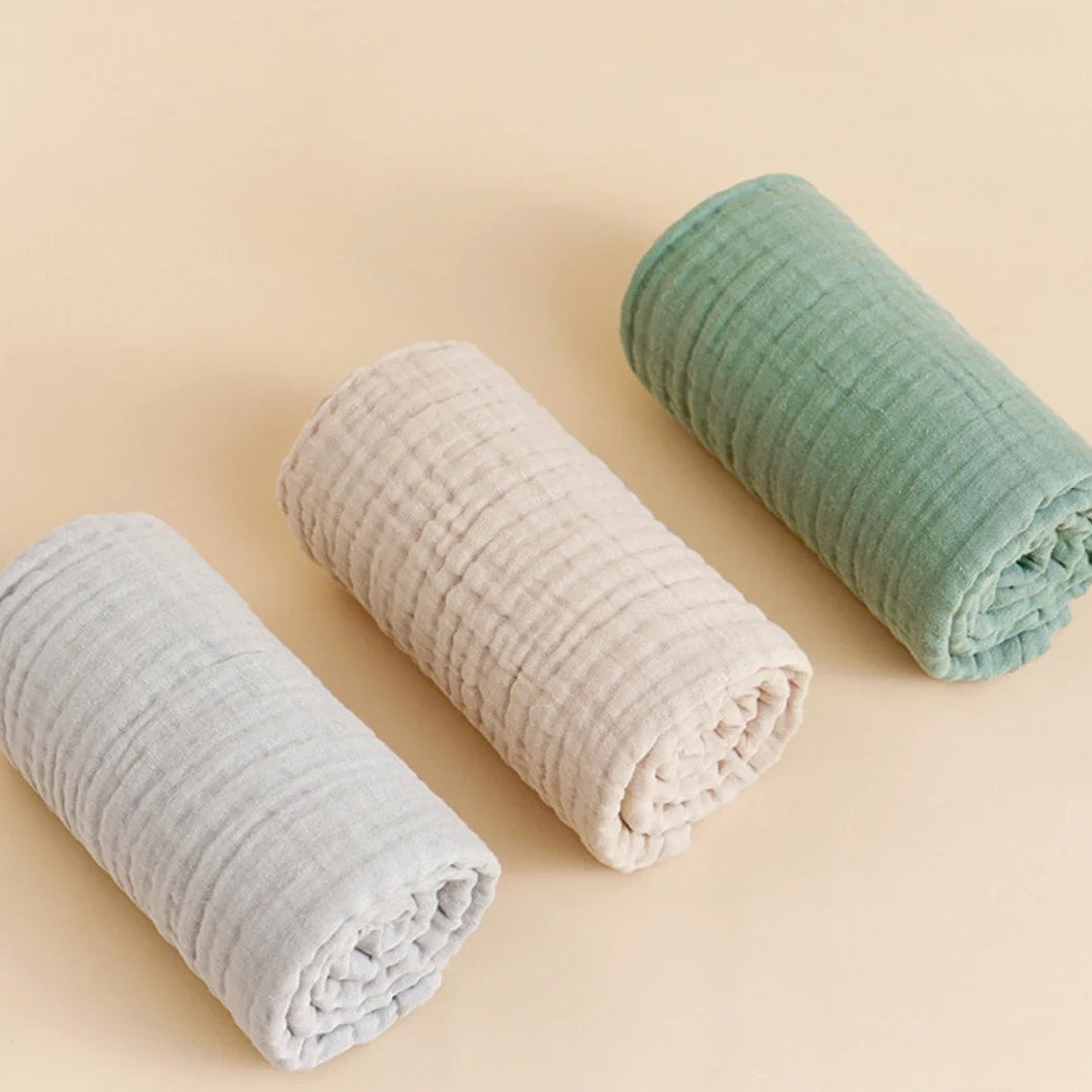The Baby Muslin Swaddle - 100% Muslin Cotton