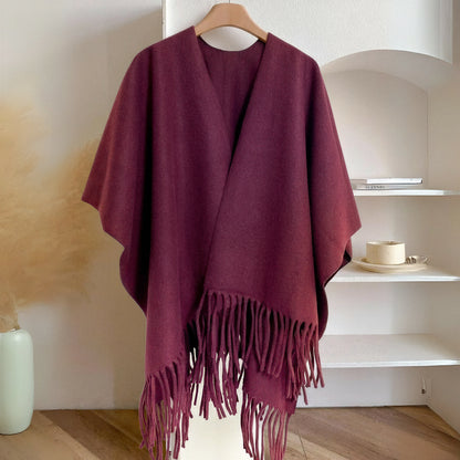 The Fleece Tassel Shawl (B1G1)