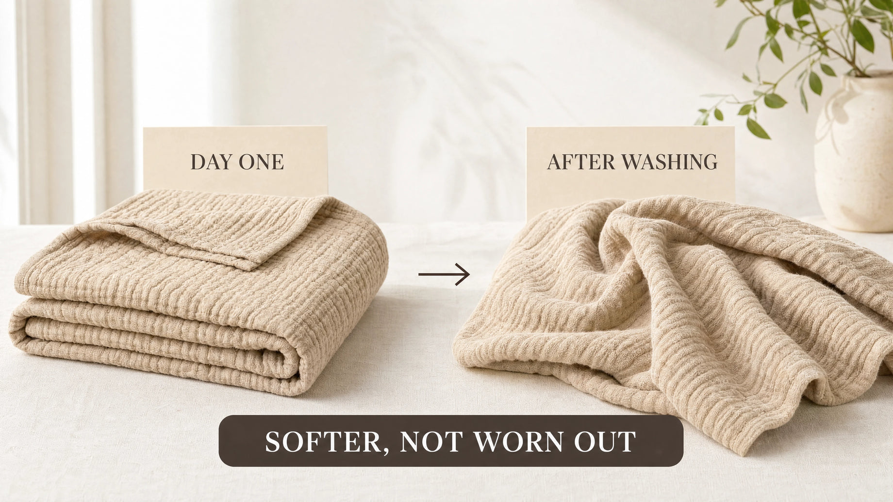 Gets softer with every wash