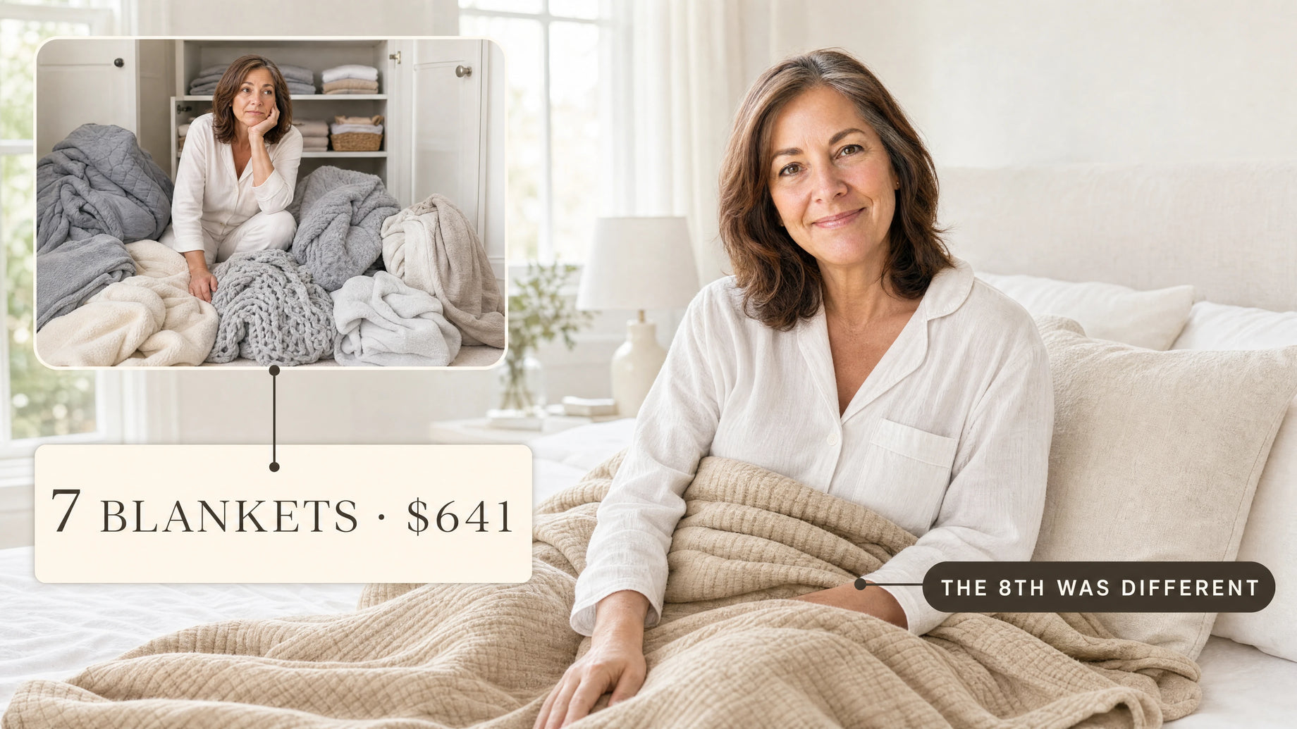 I Tried 7 Blankets in 3 Years Before Discovering This $69 Game-Changer for Hot Sleepers