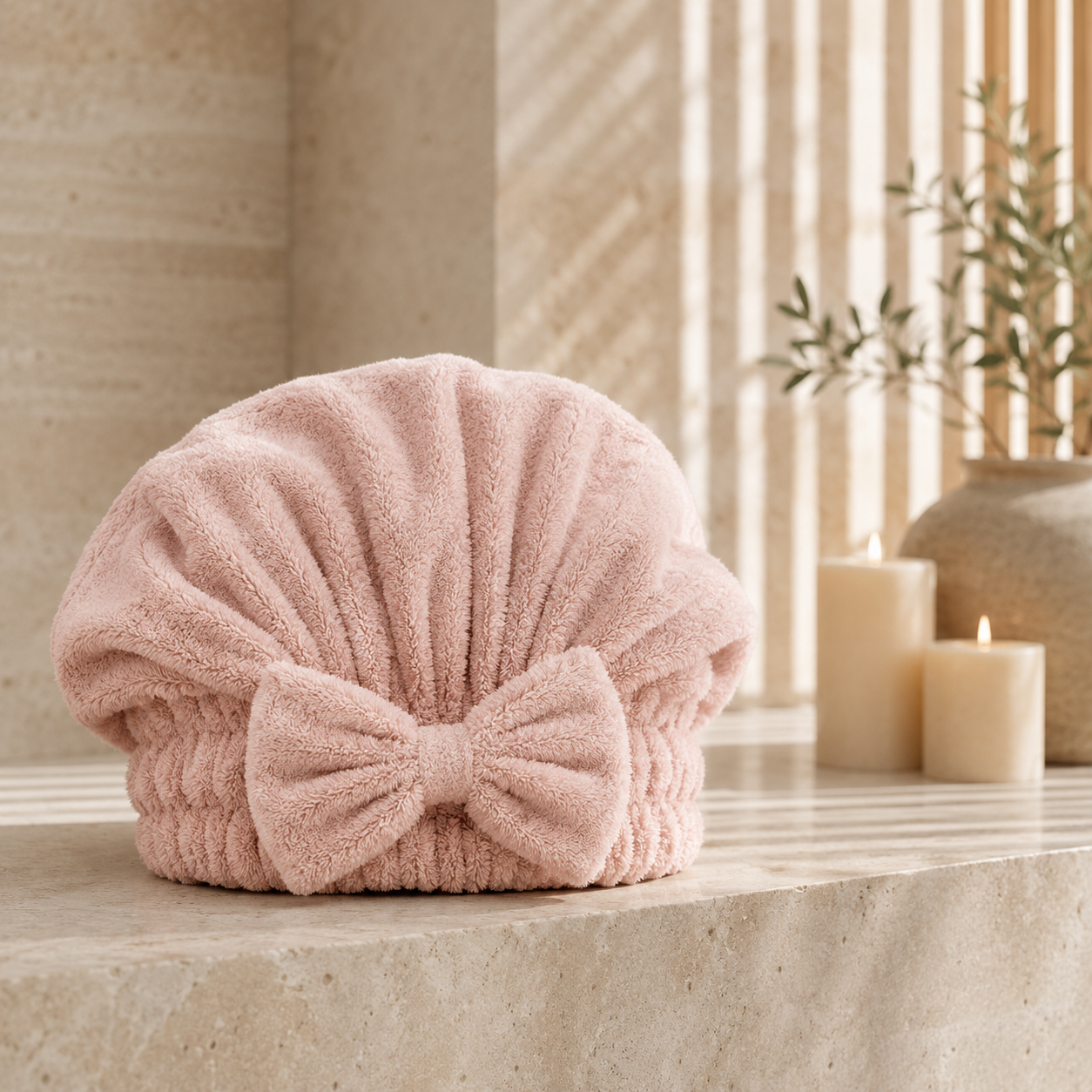 The Fleece Hair Towel Wrap