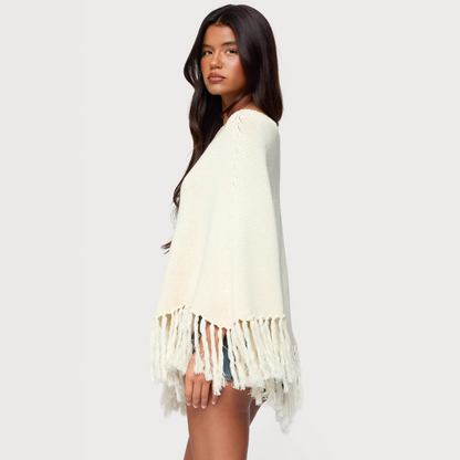 The Fleece Cozy Knit Poncho