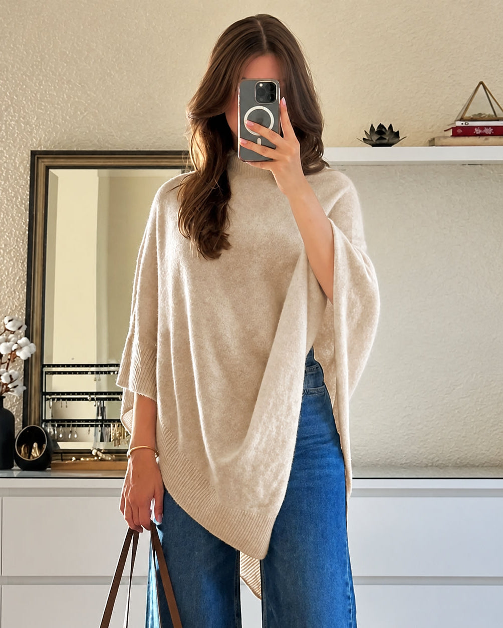 The Fleece Light Poncho