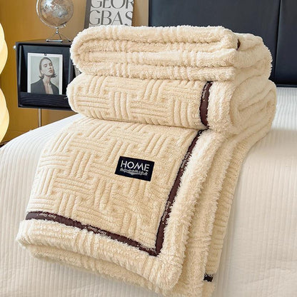 The Fleece Coral Blanket
