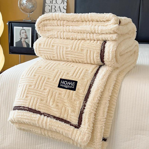 The Fleece Coral Blanket