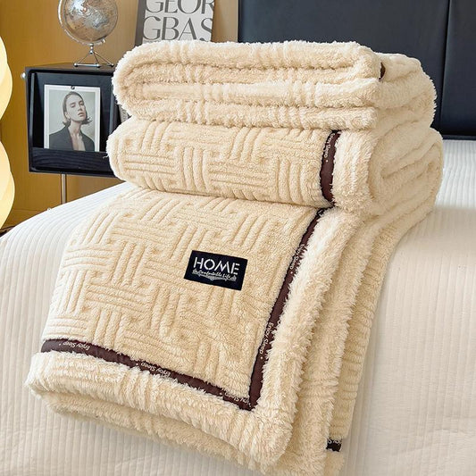 The Fleece Coral Blanket