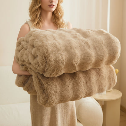 The Fleece Bubble Blanket